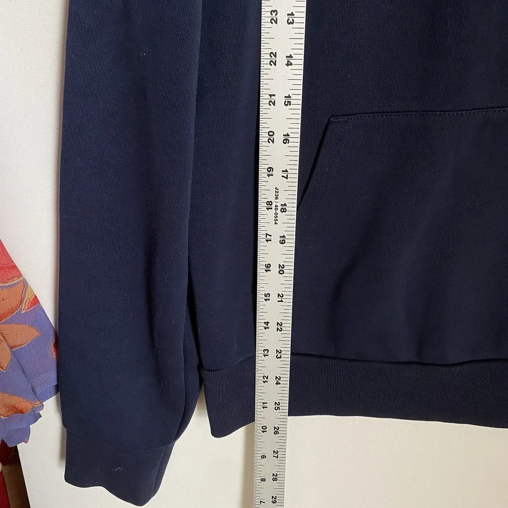 Polo Ralph Lauren Pullover Hoodie Men Size M Navy Fleece  RL 67 Script